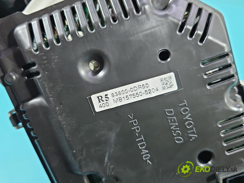 Toyota Yaris III 2011-2020 1.3 vvti 99 HP manual 73 kW 1329 cm3 5- prístrojovka/ budíky 83800-0DR50 (Prístrojová doska)