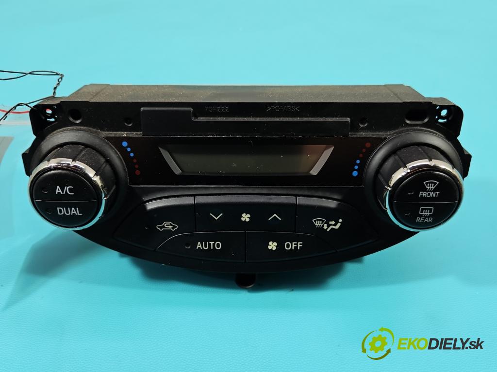 Toyota Yaris III 2011-2020 1.3 vvti 99 HP manual 73 kW 1329 cm3 5- panel kúrenia 75F206