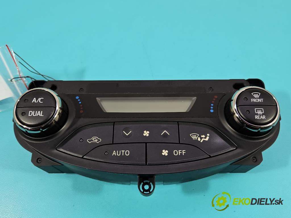 Toyota Yaris III 2011-2020 1.3 vvti 99 HP manual 73 kW 1329 cm3 5- panel kúrenia 75F206