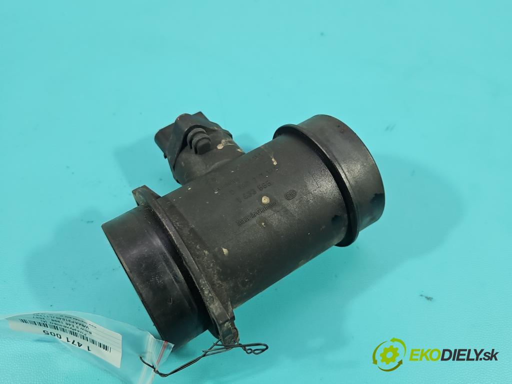 Bmw 3 E46 1998-2007 1.9 118 HP manual 87 kW 1895 cm3 5- průtokoměr: 0280217124 (Váha vzduchu)