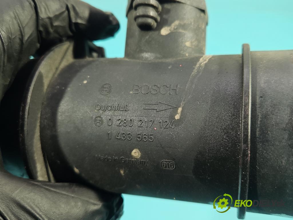 Bmw 3 E46 1998-2007 1.9 118 HP manual 87 kW 1895 cm3 5- průtokoměr: 0280217124 (Váha vzduchu)