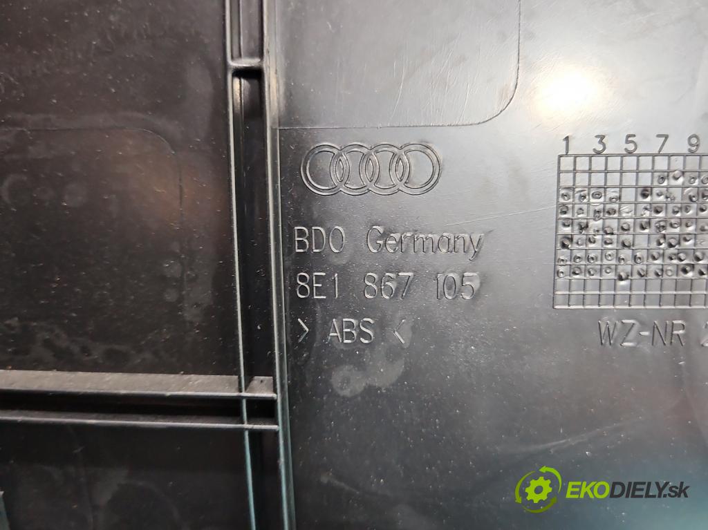 Audi A4 B7 2004-2008 2.0 tdi 170 HP manual 125 kW 1968 cm3 5- Čalounictví: dvere predné ľavé 8E1867105