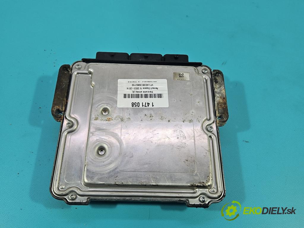 Renault Espace IV 2003-2014 2.0 dci 173KM automatic 127 kW 1995 cm3 5- riadiaca jednotka motora 0281014350