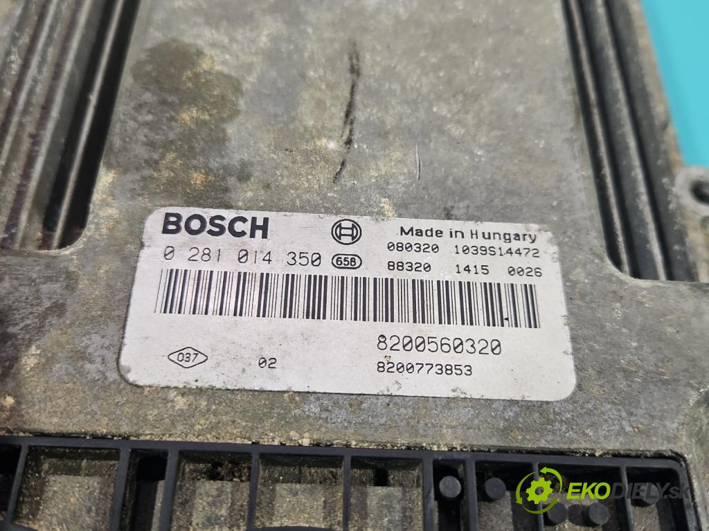 Renault Espace IV 2003-2014 2.0 dci 173KM automatic 127 kW 1995 cm3 5- riadiaca jednotka motora 0281014350
