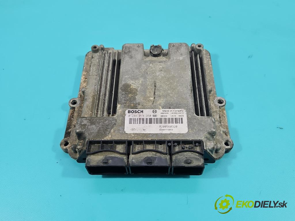 Renault Espace IV 2003-2014 2.0 dci 173KM automatic 127 kW 1995 cm3 5- riadiaca jednotka motora 0281014350