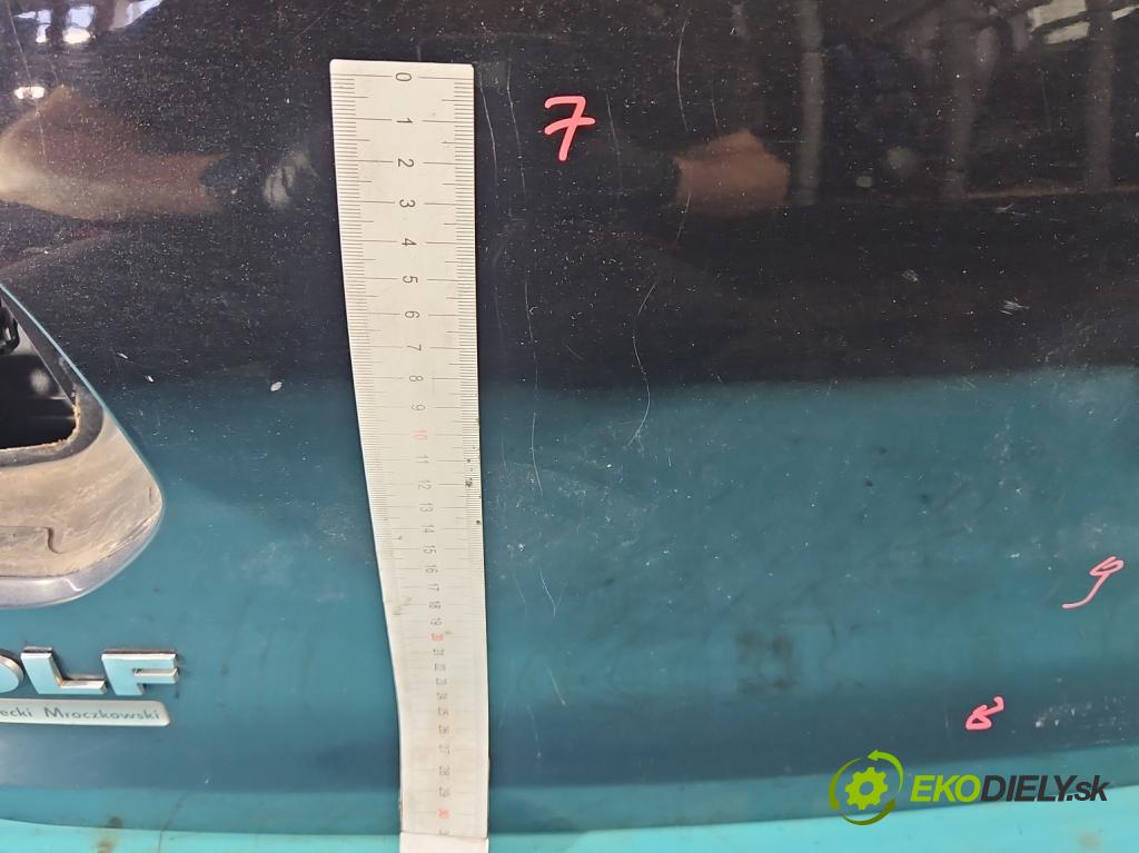 Vw Golf VI 2008-2013 1.4 TSI 122 hp manual 90 kW 1390 cm3 5- zadní kufrové dveře  (Zadní kapota (kufr))