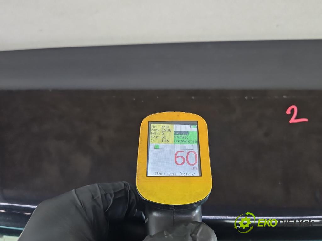 Vw Golf VI 2008-2013 1.4 TSI 122 hp manual 90 kW 1390 cm3 5- zadní kufrové dveře  (Zadní kapota (kufr))