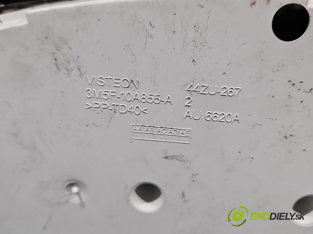 Ford C-Max I 2003-2010 1.6 16V (HXDA): 116 HP manual 85 kW 1596 cm3 5- prístrojovka/ budíky 4M5T-10849-JM (Prístrojová doska)