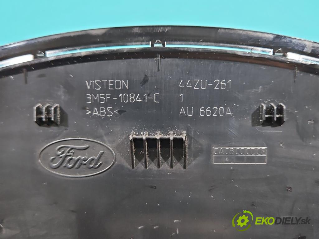 Ford C-Max I 2003-2010 1.6 16V (HXDA): 116 HP manual 85 kW 1596 cm3 5- prístrojovka/ budíky 4M5T-10849-JM (Prístrojová doska)