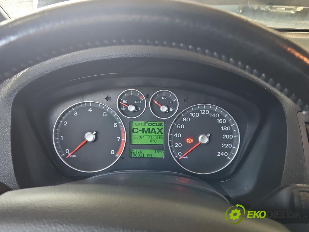 Ford C-Max I 2003-2010 1.6 16V (HXDA): 116 HP manual 85 kW 1596 cm3 5- prístrojovka/ budíky 4M5T-10849-JM (Prístrojová doska)