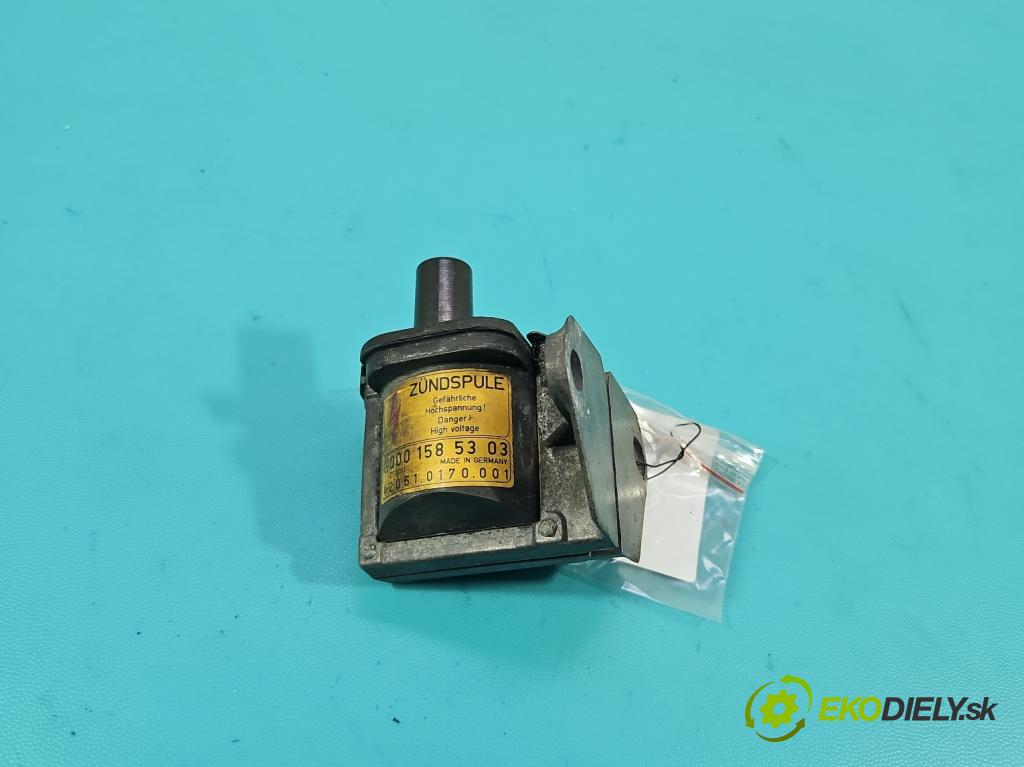 Mercedes 124 2.3 132  HP automatic 97 kW 2298 cm3 4- cievka zapaľovacia 0001585303 (Zapaľovacia cievka)