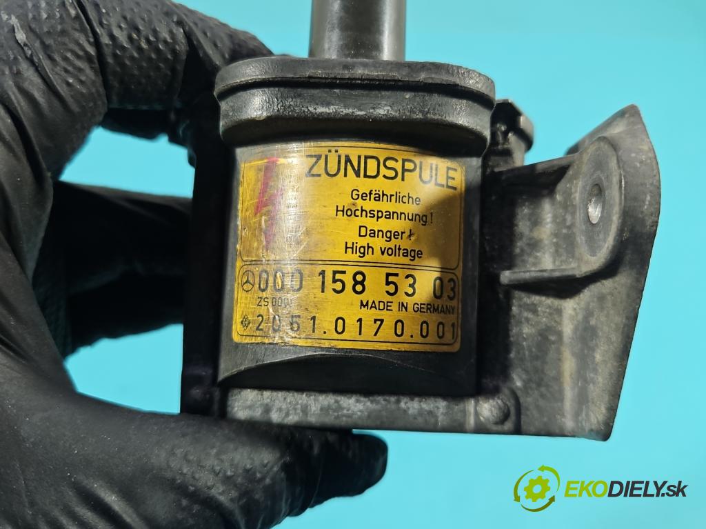 Mercedes 124 2.3 132  HP automatic 97 kW 2298 cm3 4- cievka zapaľovacia 0001585303 (Zapaľovacia cievka)