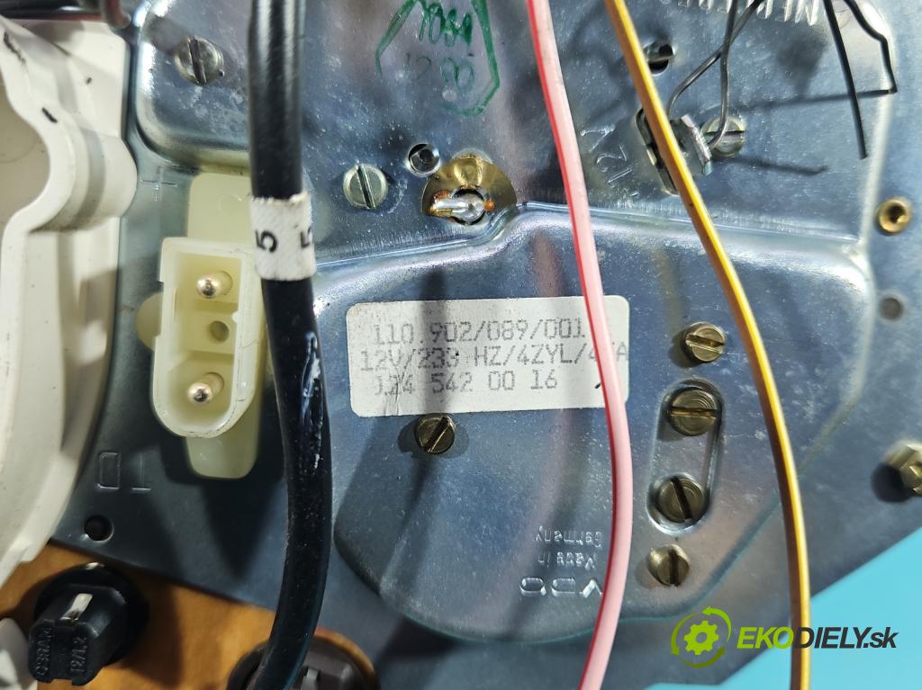 Mercedes 124 2.3 132  HP automatic 97 kW 2298 cm3 4- prístrojovka/ budíky 1245435024 (Prístrojová doska)