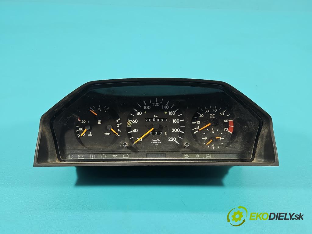 Mercedes 124 2.3 132  HP automatic 97 kW 2298 cm3 4- prístrojovka/ budíky 1245435024 (Prístrojová doska)