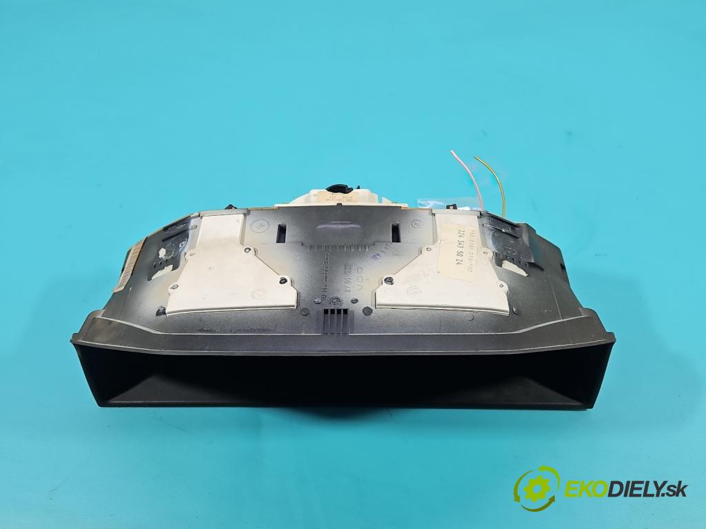 Mercedes 124 2.3 132  HP automatic 97 kW 2298 cm3 4- prístrojovka/ budíky 1245435024 (Prístrojová doska)