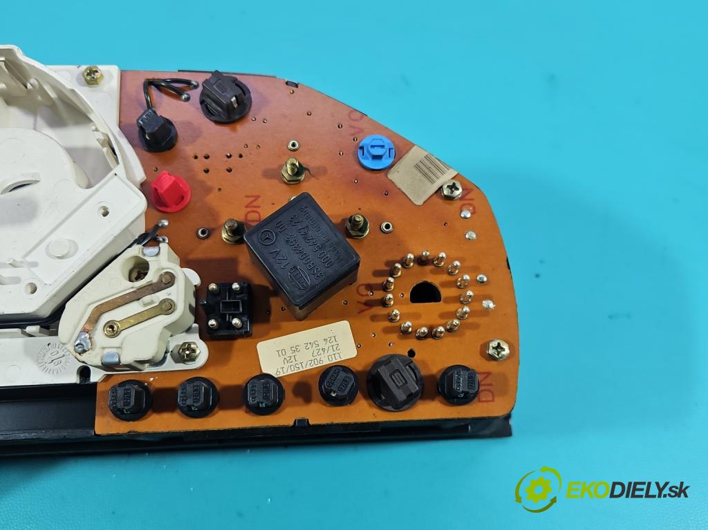 Mercedes 124 2.3 132  HP automatic 97 kW 2298 cm3 4- prístrojovka/ budíky 1245435024 (Prístrojová doska)