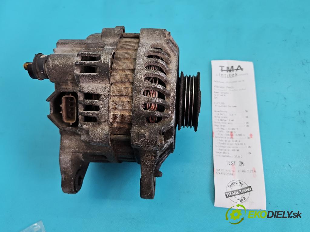 Mitsubishi Carisma 1.8 GDI 125 HP manual 92 kW 1834 cm3 4- Alternator MD343416 (Alternátor)