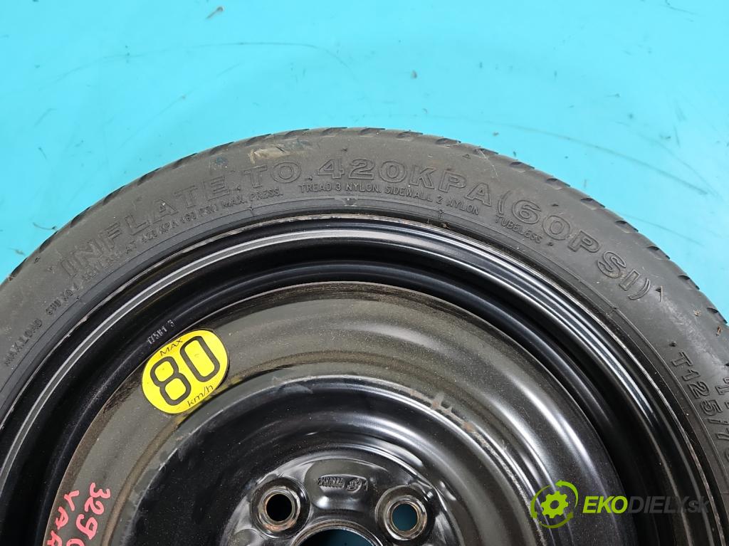 Toyota Yaris II 2005-2011 1.4 D4D 90 HP manual 66 kW 1364 cm3 5- koleso rezervne 15