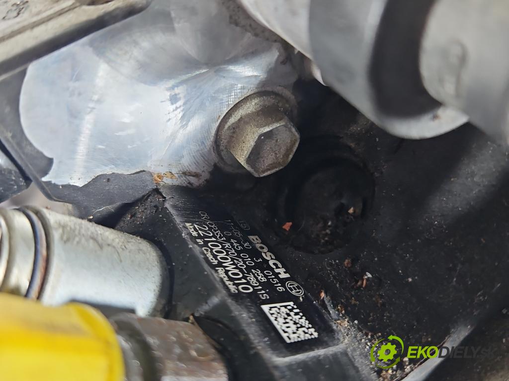 Toyota Yaris II 2005-2011 1.4 D4D 90 HP manual 66 kW 1364 cm3 5- čerpadlo vstrekovacia 0445010258 (Vstrekovacie čerpadlo)