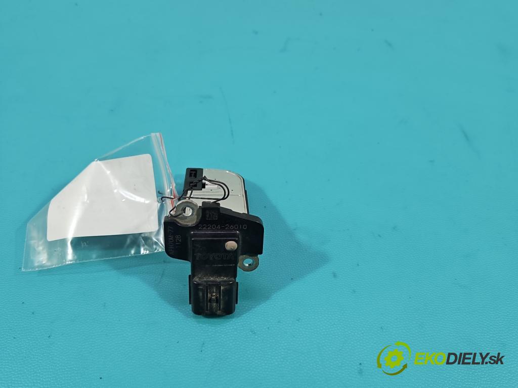 Toyota Yaris II 2005-2011 1.4 D4D 90 HP manual 66 kW 1364 cm3 5- průtokoměr: 22204-26010 (Váha vzduchu)