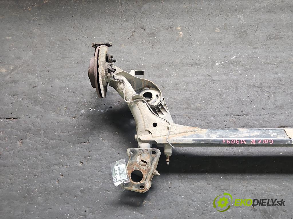 Vw Golf IV 1997-2003 1.9 tdi 90 hp manual 66 kW 1896 cm3 5- zadní výztuha  (Výztuhy zadní)