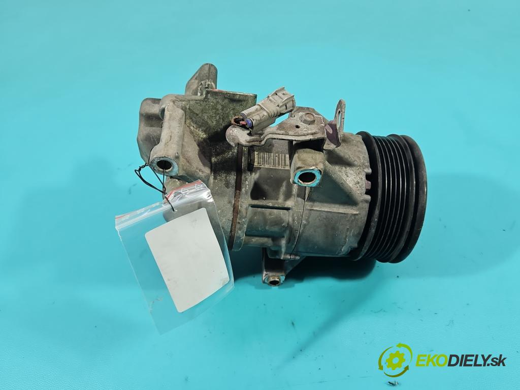 Toyota Yaris II 2005-2011 1.4 D4D 90 HP manual 66 kW 1364 cm3 5- Kompresor: klimatizácie GE447260-2334 (Kompresor klimatizácie)
