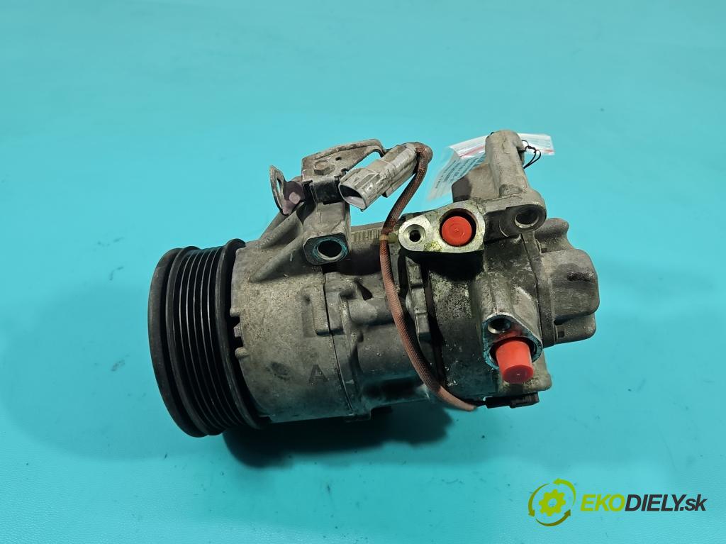 Toyota Yaris II 2005-2011 1.4 D4D 90 HP manual 66 kW 1364 cm3 5- Kompresor: klimatizácie GE447260-2334 (Kompresor klimatizácie)