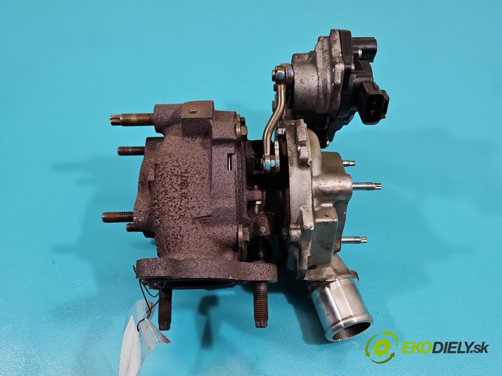 Toyota Yaris II 2005-2011 1.4 D4D 90 hp manual 66 kW 1364 cm3 5- Turbodmychadlo 780708-5 (Kompletní turbodmychadlo)