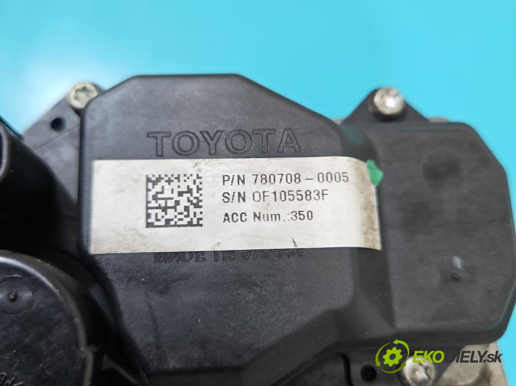 Toyota Yaris II 2005-2011 1.4 D4D 90 hp manual 66 kW 1364 cm3 5- Turbodmychadlo 780708-5 (Kompletní turbodmychadlo)