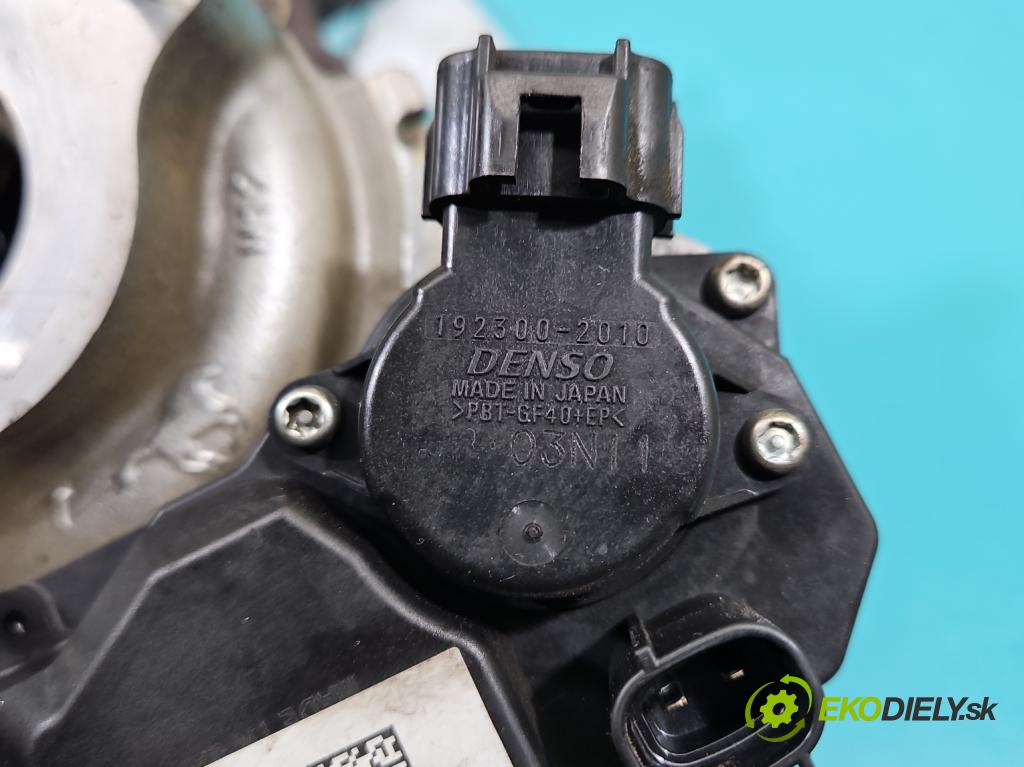 Toyota Yaris II 2005-2011 1.4 D4D 90 hp manual 66 kW 1364 cm3 5- Turbodmychadlo 780708-5 (Kompletní turbodmychadlo)