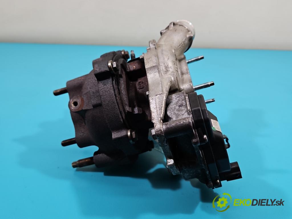 Toyota Yaris II 2005-2011 1.4 D4D 90 hp manual 66 kW 1364 cm3 5- Turbodmychadlo 780708-5 (Kompletní turbodmychadlo)