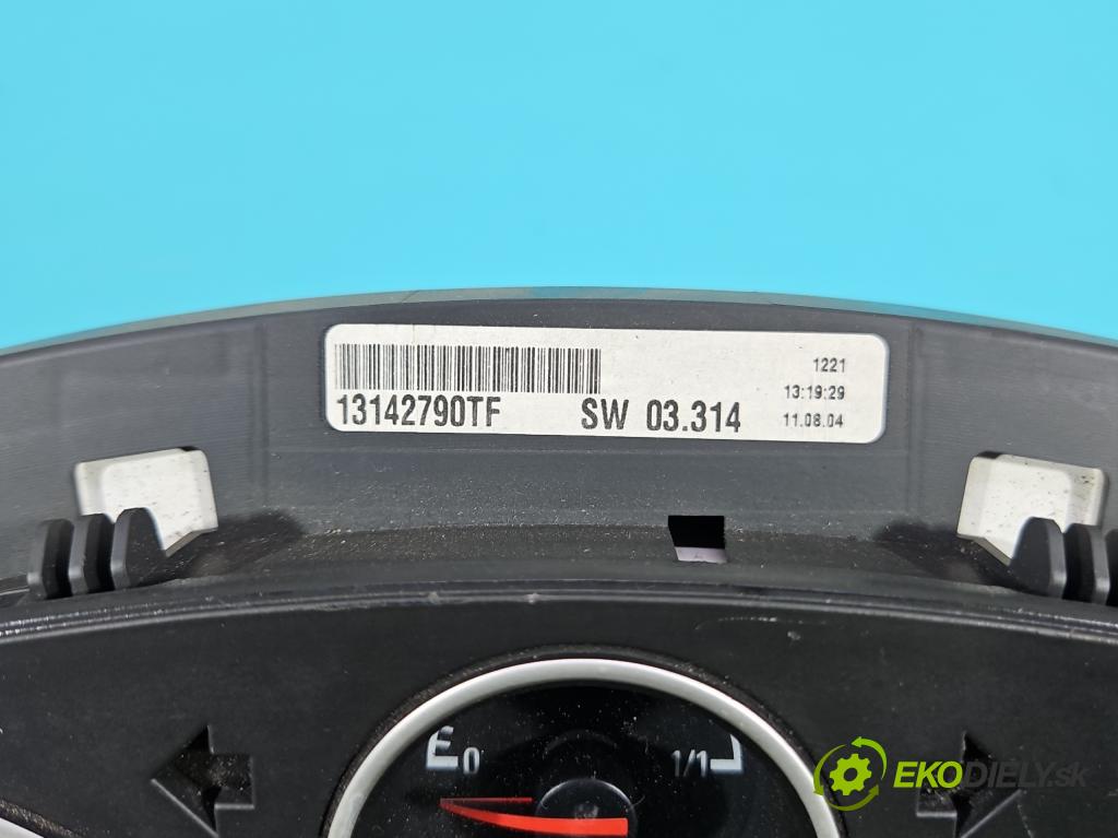 Opel Astra III 2004-2014 1.7 cdti 101 HP manual 74 kW 1686 cm3 5- prístrojovka/ budíky 13142790TF (Prístrojová doska)