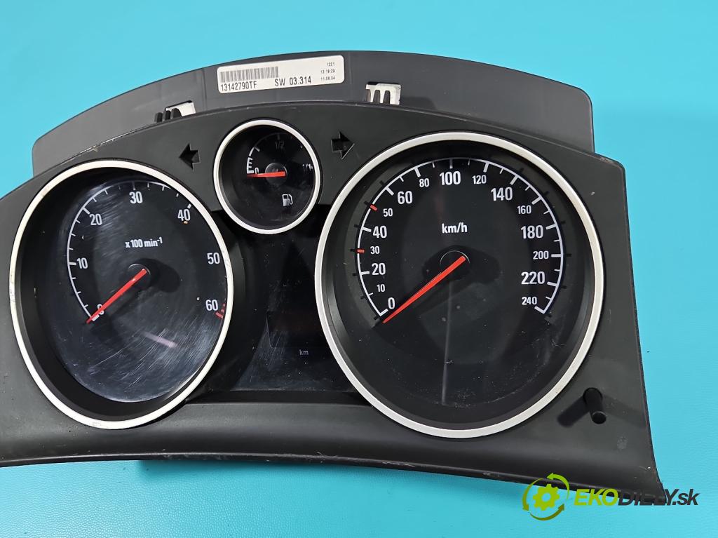 Opel Astra III 2004-2014 1.7 cdti 101 HP manual 74 kW 1686 cm3 5- prístrojovka/ budíky 13142790TF (Prístrojová doska)