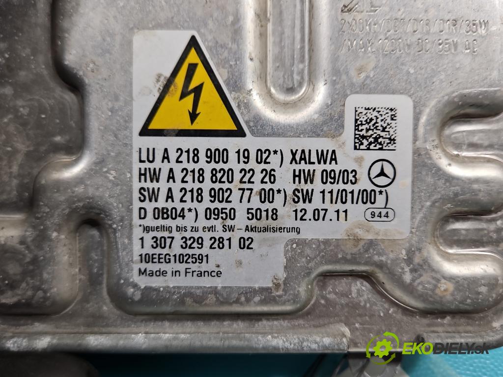 Mercedes CLS II C218 2010-2018 4.7 V8 408KM automatic 300 kW 4663 cm3 4- střídač: xenon A2189001902 (Riadiaca jednotka xenónu)