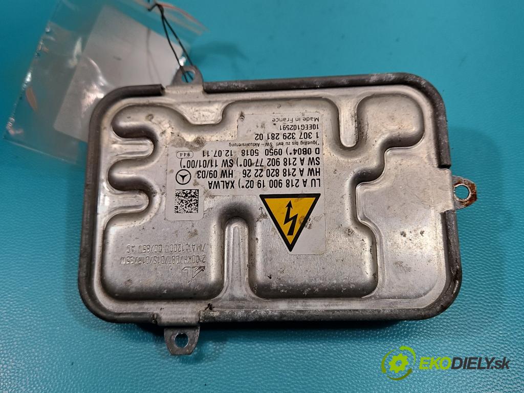 Mercedes CLS II C218 2010-2018 4.7 V8 408KM automatic 300 kW 4663 cm3 4- střídač: xenon A2189001902 (Riadiaca jednotka xenónu)