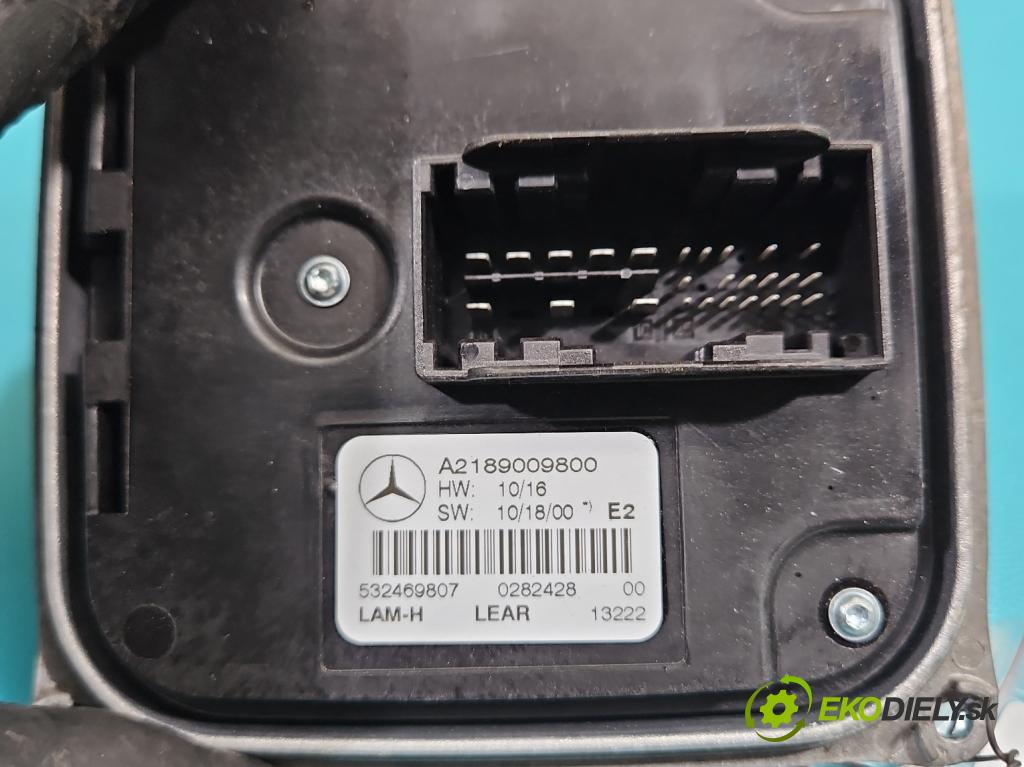 Mercedes CLS II C218 2010-2018 4.7 V8 408KM automatic 300 kW 4663 cm3 4- střídač: xenon A2189009800 (Riadiaca jednotka xenónu)