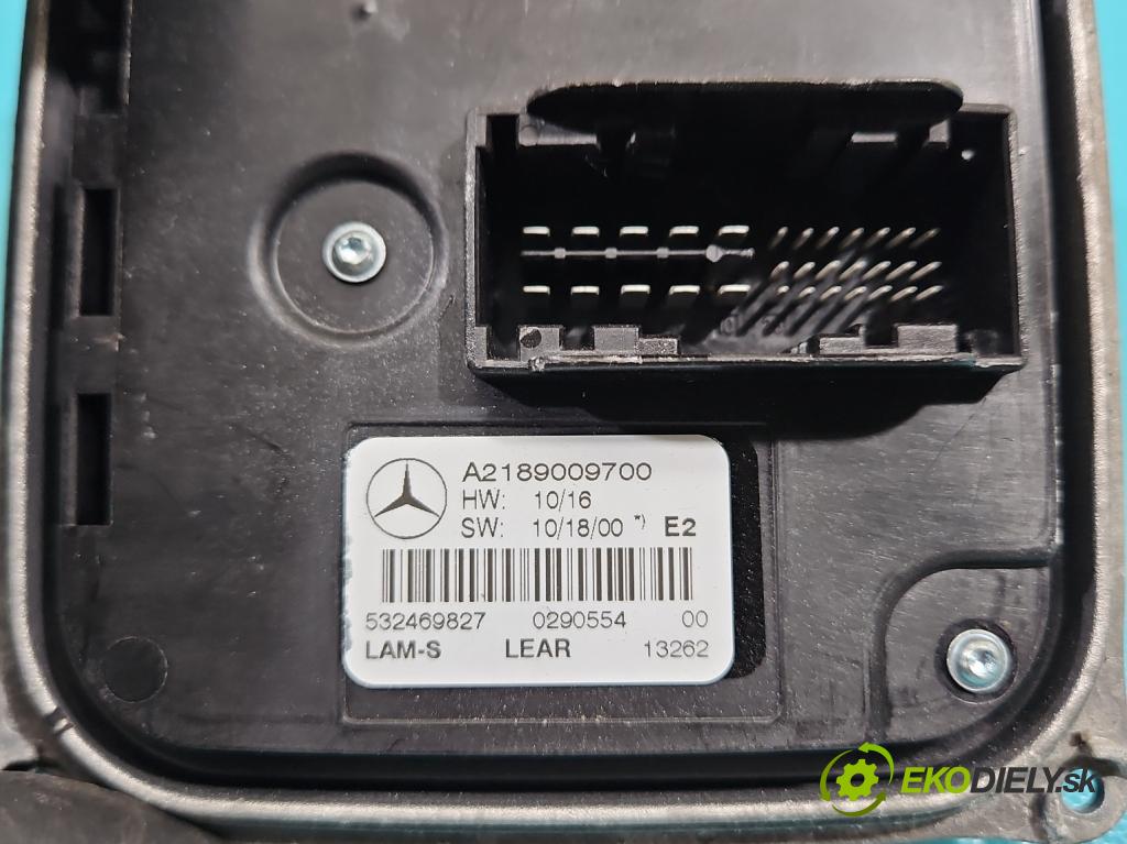 Mercedes CLS II C218 2010-2018 4.7 V8 408KM automatic 300 kW 4663 cm3 4- střídač: xenon A2189009700 (Riadiaca jednotka xenónu)