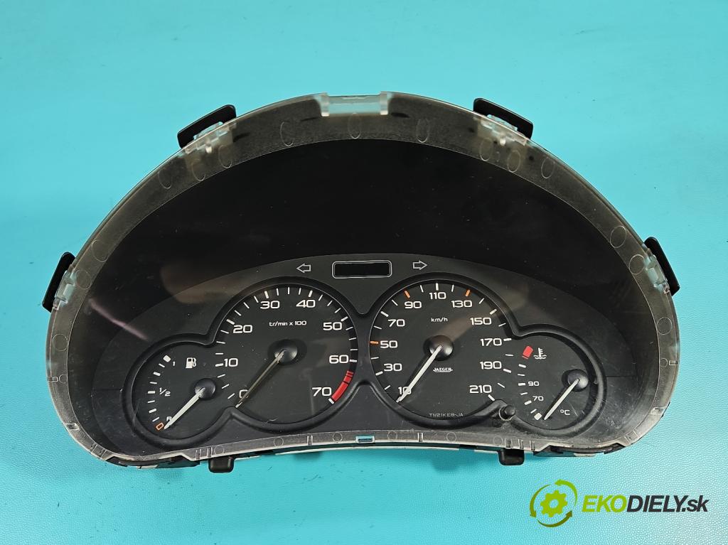 Peugeot 206 1.1 60 HP manual 44 kW 1124 cm3 5- prístrojovka/ budíky 9643401280 (Prístrojová doska)