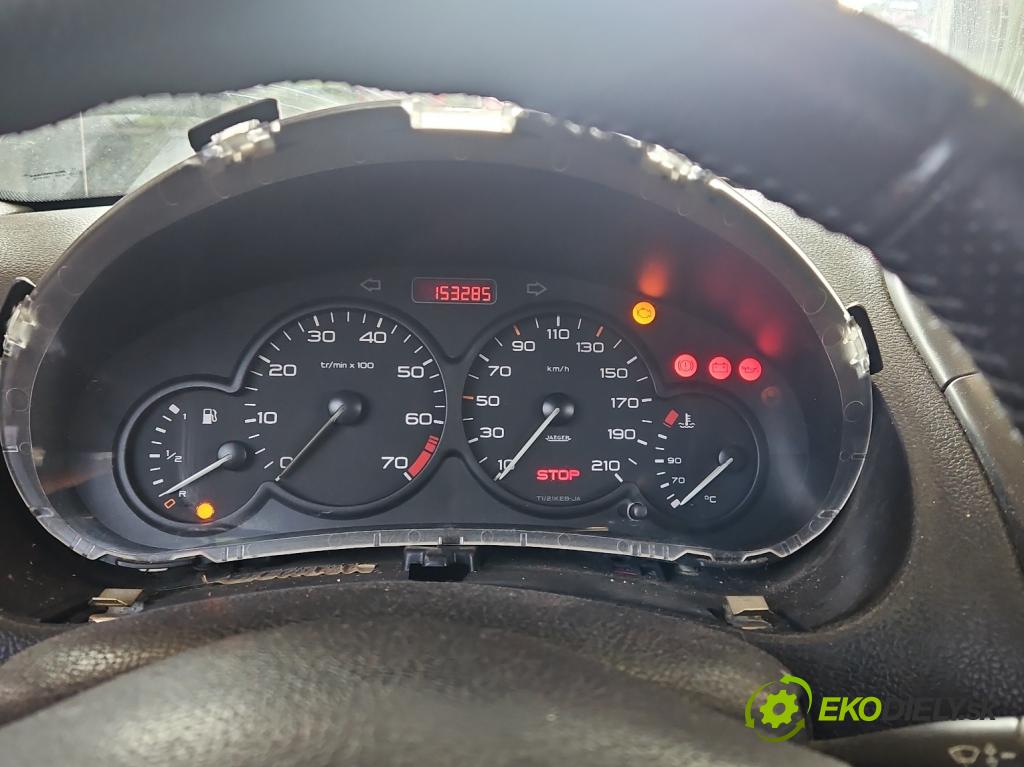 Peugeot 206 1.1 60 HP manual 44 kW 1124 cm3 5- prístrojovka/ budíky 9643401280 (Prístrojová doska)
