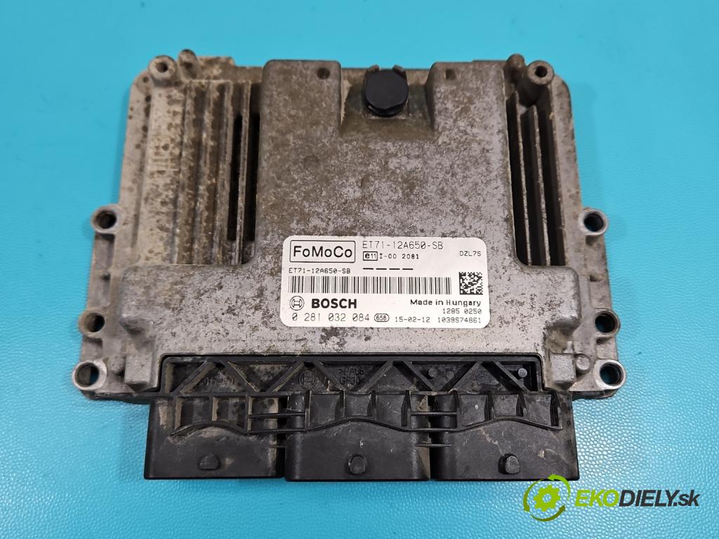 Ford Transit Courier  2014-2023 1.5 tdci 75 HP manual 55 kW 1499 cm3 5- riadiaca jednotka motora 0281032084