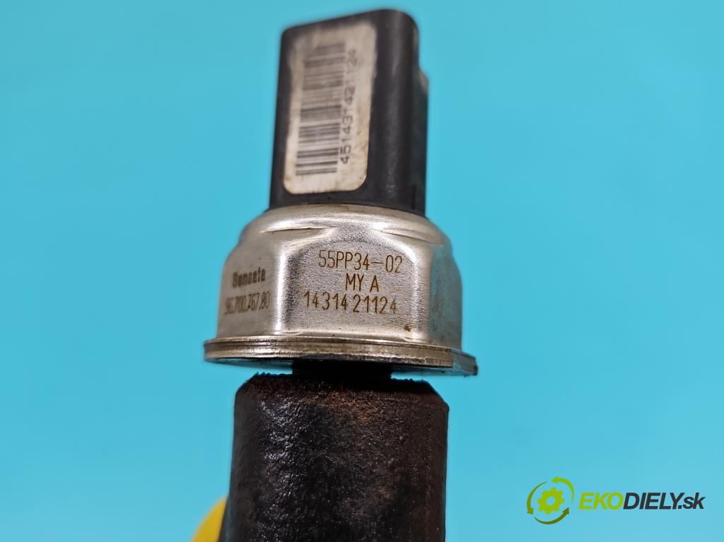 Ford Transit Courier  2014-2023 1.5 tdci 75 HP manual 55 kW 1499 cm3 5- lišta vstrekovacia 9685297580 (Vstrekovacia lišta)