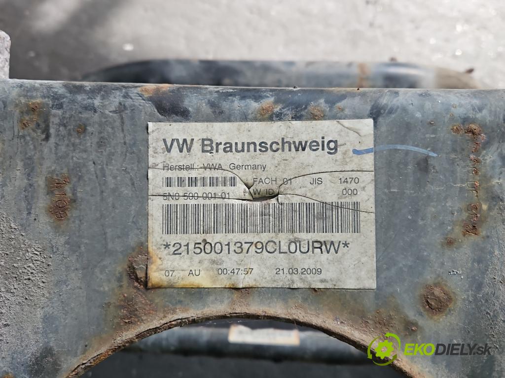 Vw Tiguan I 2007-2016 1.4 TSI 150 HP manual 110 kW 1390 cm3 5- zadna výstuha 5N0505235L (Výstuha zadná)