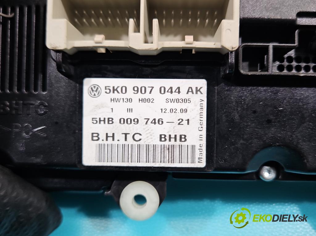 Vw Golf VI 2008-2013 1.4 TSI 122 HP manual 90 kW 1390 cm3 5- panel kúrenia 5K0907044AK
