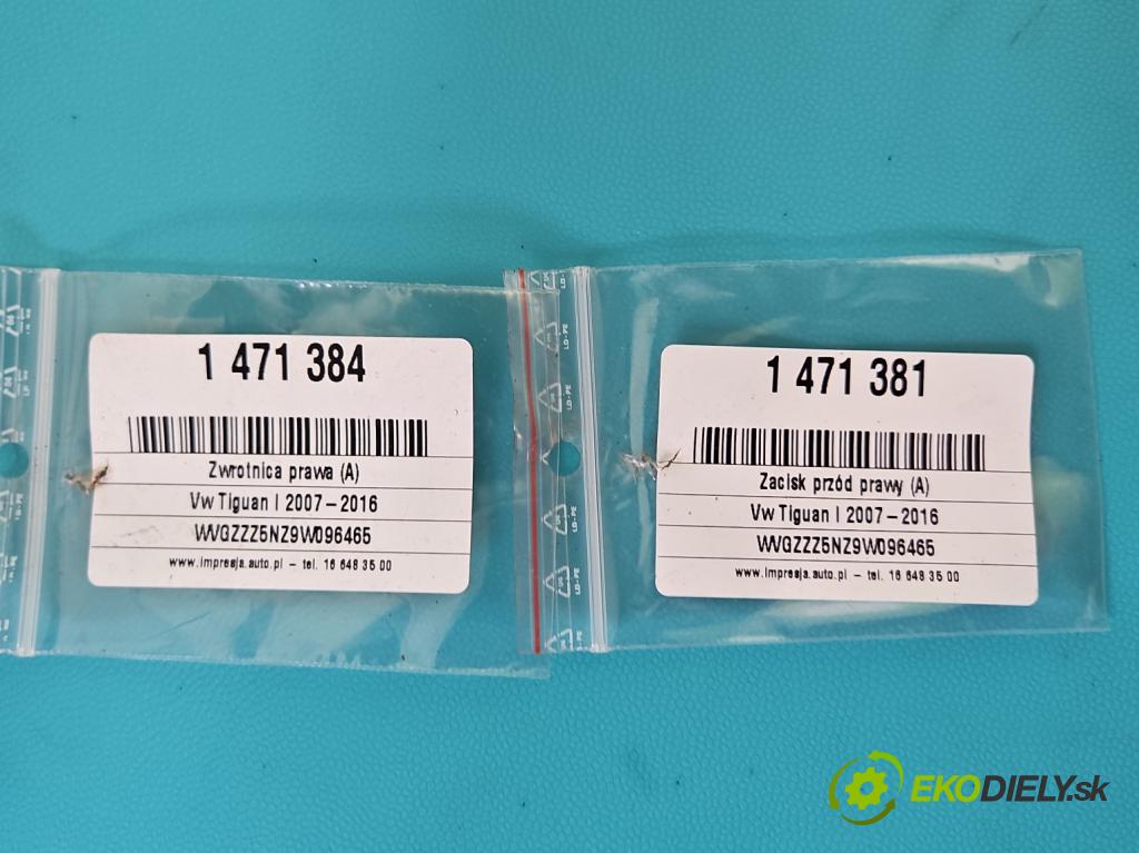 Vw Tiguan I 2007-2016 1.4 TSI 150 hp manual 110 kW 1390 cm3 5- náboj pravé  (Náboj kola)