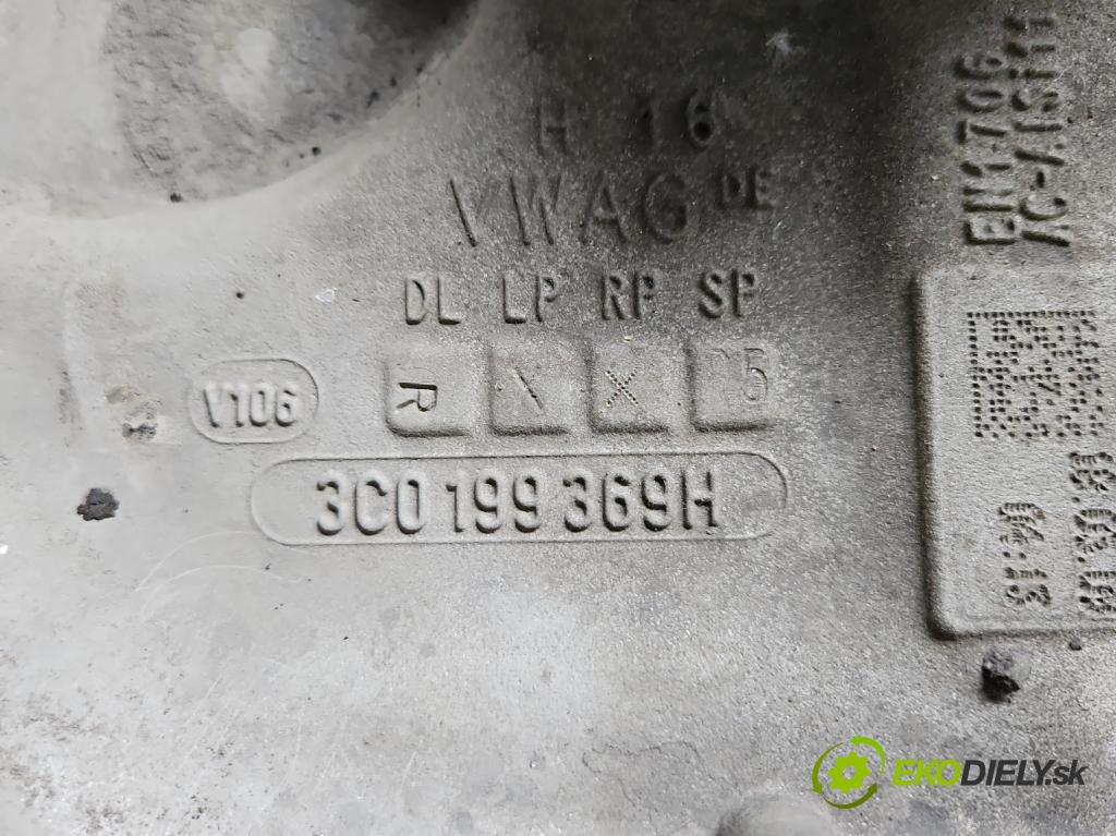 Vw Tiguan I 2007-2016 1.4 TSI 150 HP manual 110 kW 1390 cm3 5- výstuha motora 3C0199369H