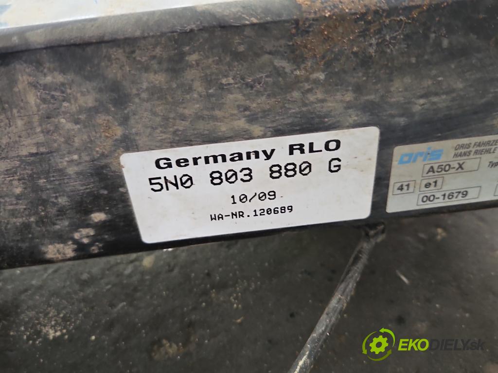 Vw Tiguan I 2007-2016 1.4 TSI 150 hp manual 110 kW 1390 cm3 5- oko tažné 5N0803880G (Tažné zařízení)