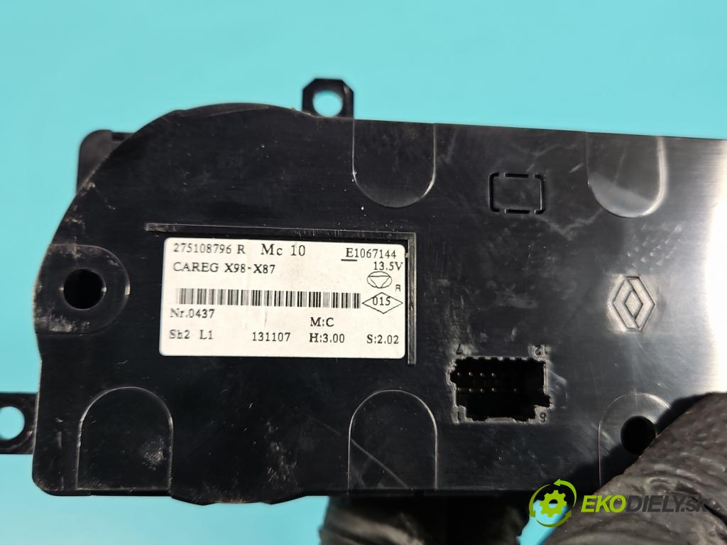 Renault Captur I 2013-2019 0.9 Tce 90 HP manual 66 kW 898 cm3 5- panel kúrenia 275108796R