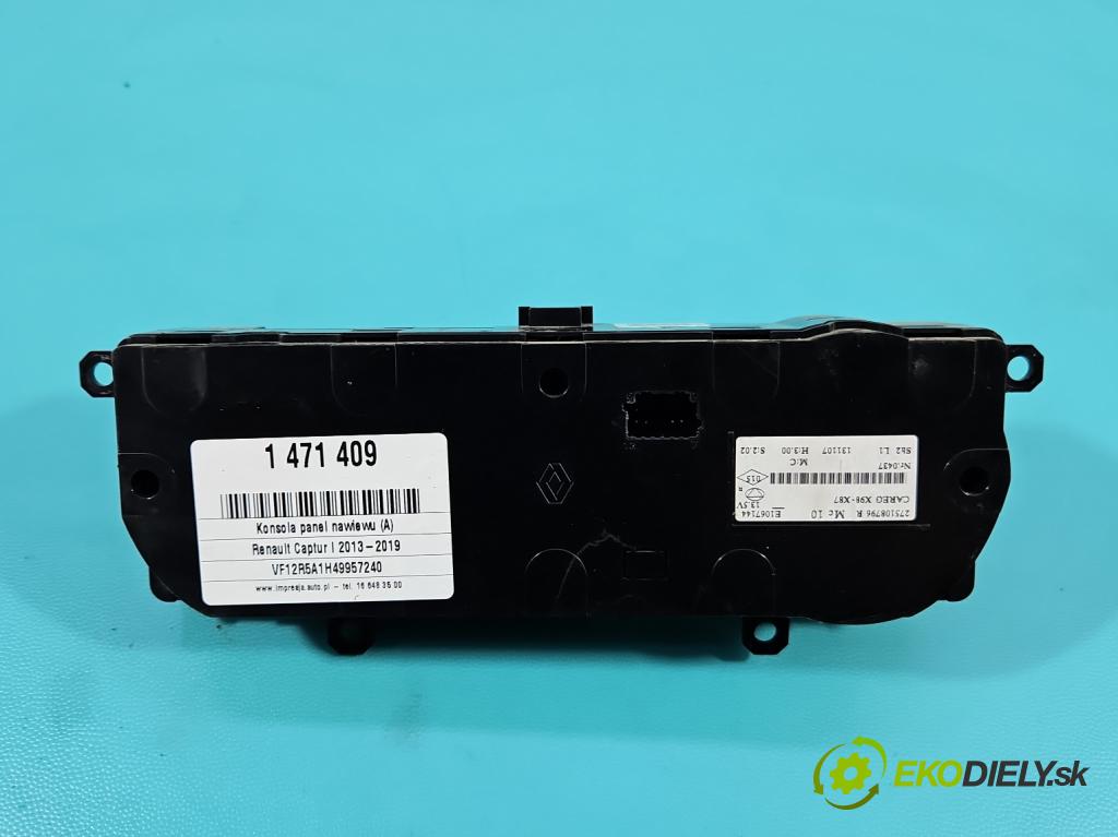 Renault Captur I 2013-2019 0.9 Tce 90 HP manual 66 kW 898 cm3 5- panel kúrenia 275108796R