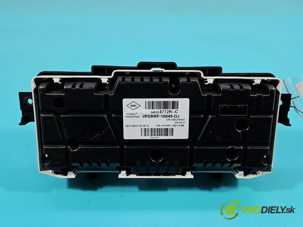 Renault Captur I 2013-2019 0.9 Tce 90 HP manual 66 kW 898 cm3 5- prístrojovka/ budíky 248108772R-C (Prístrojová doska)