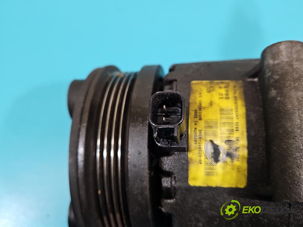 Ford C-Max I 2003-2010 1.6 16V (HXDA): 116 HP manual 85 kW 1596 cm3 5- Kompresor: klimatizácie 3M5H-19D629-PF (Kompresor klimatizácie)